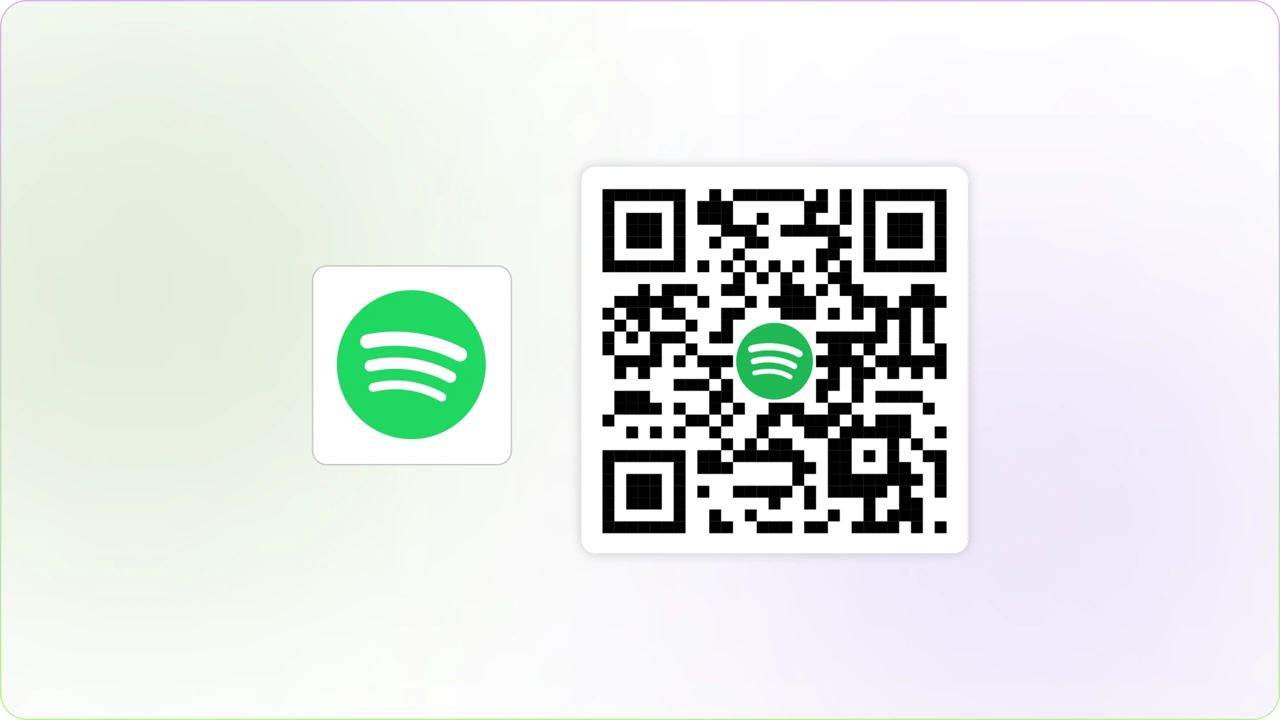 Generate Spotify QR code